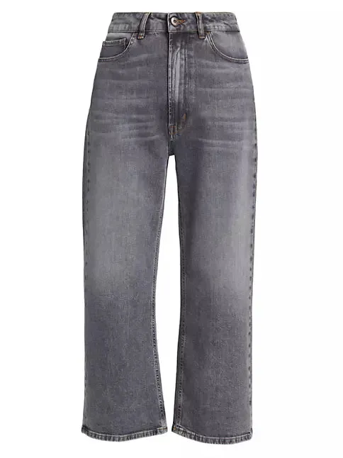 3x1 Denim Wide Leg Jeans in Bronx