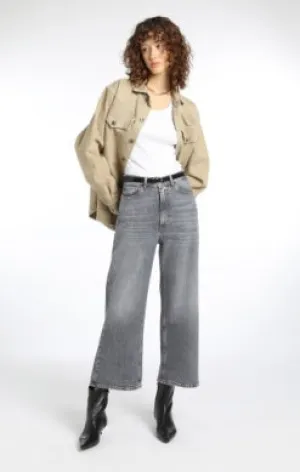 3x1 Denim Wide Leg Jeans in Bronx