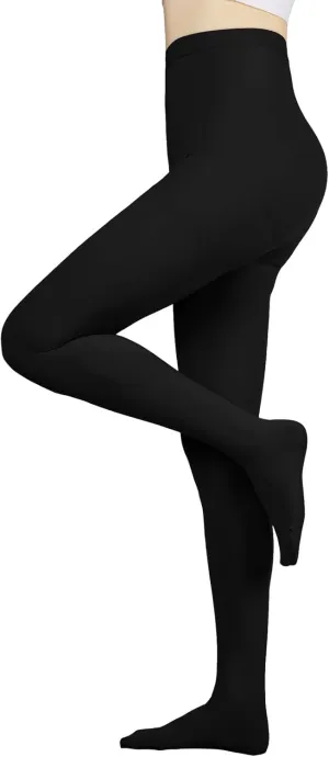 Compression Pantyhose for Women, 20-30mmHg Graduated Compression Stockings & Leggings, Closed Toe Support Hose Tights