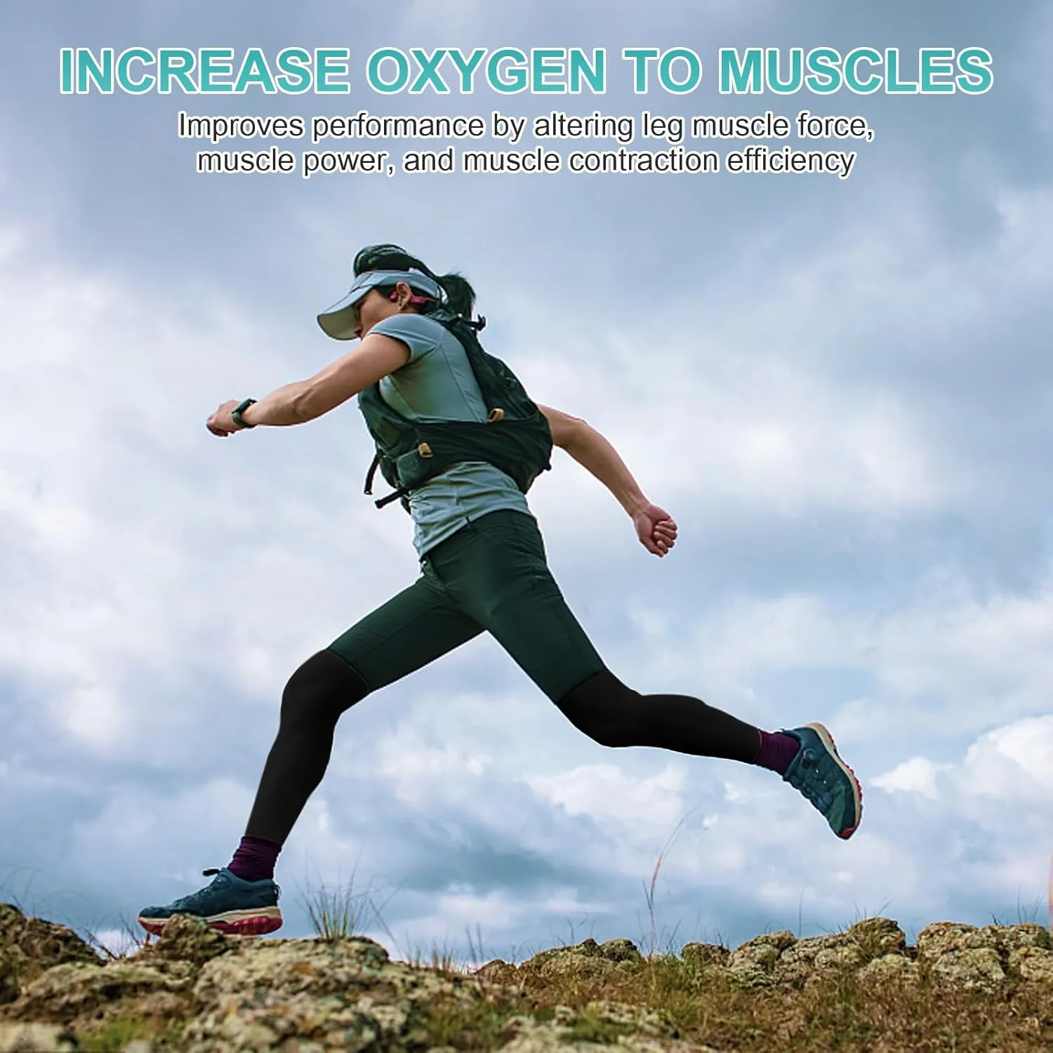 Compression Pantyhose for Women, 20-30mmHg Graduated Compression Stockings & Leggings, Closed Toe Support Hose Tights