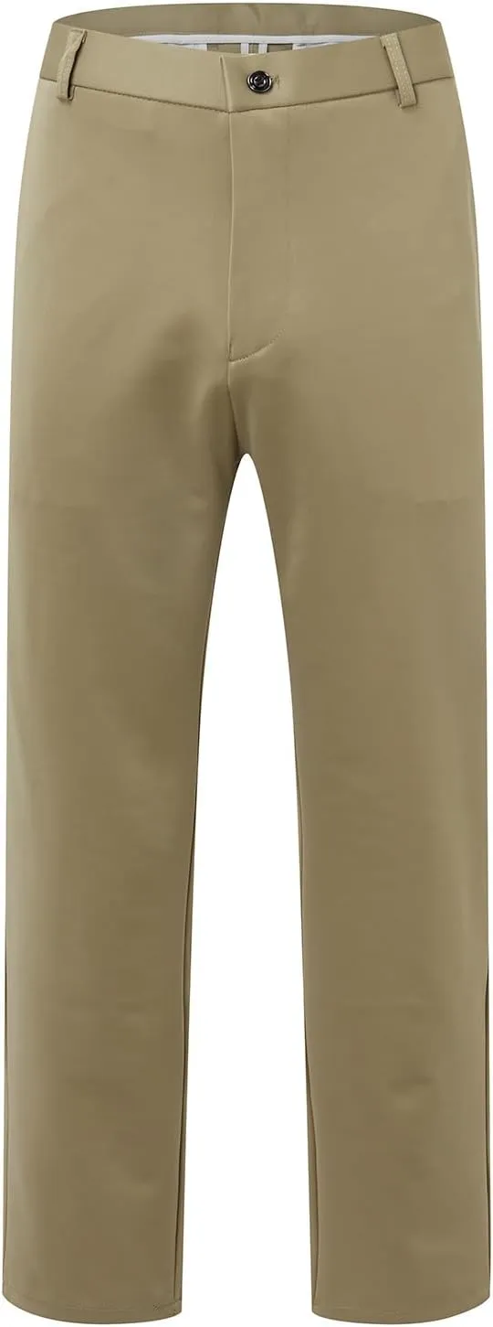 Dress Pants for Men's,Fashion Print Slim Fit Business Work Suit Pants Straight Leg Slacks Suit Trousers