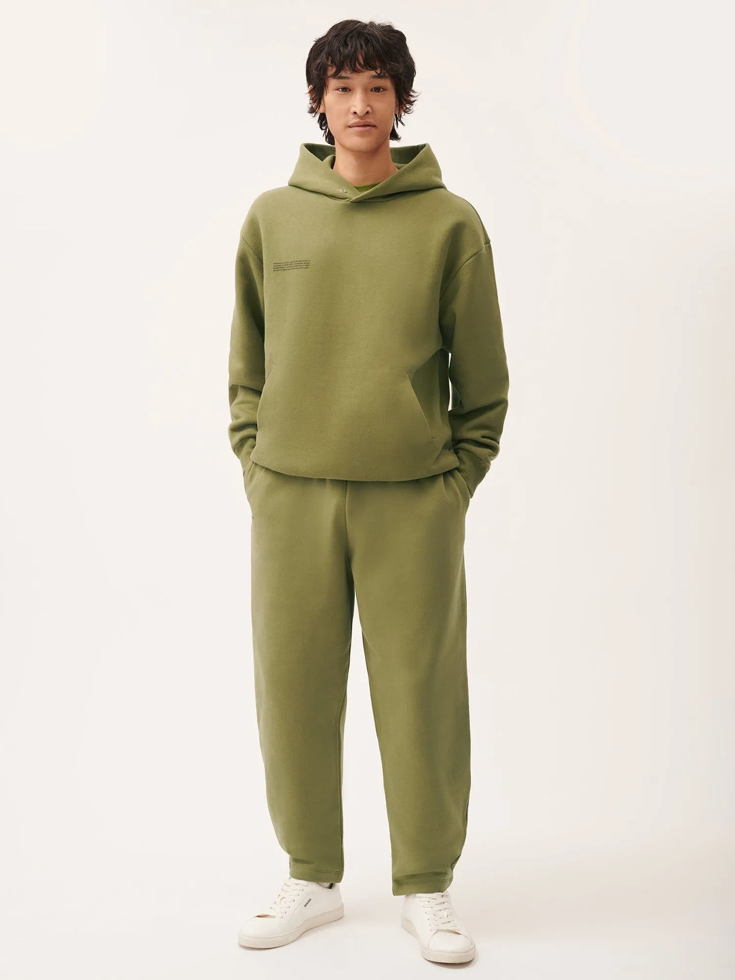 Mens DNA Barrel-Leg Track Pantshighland green
