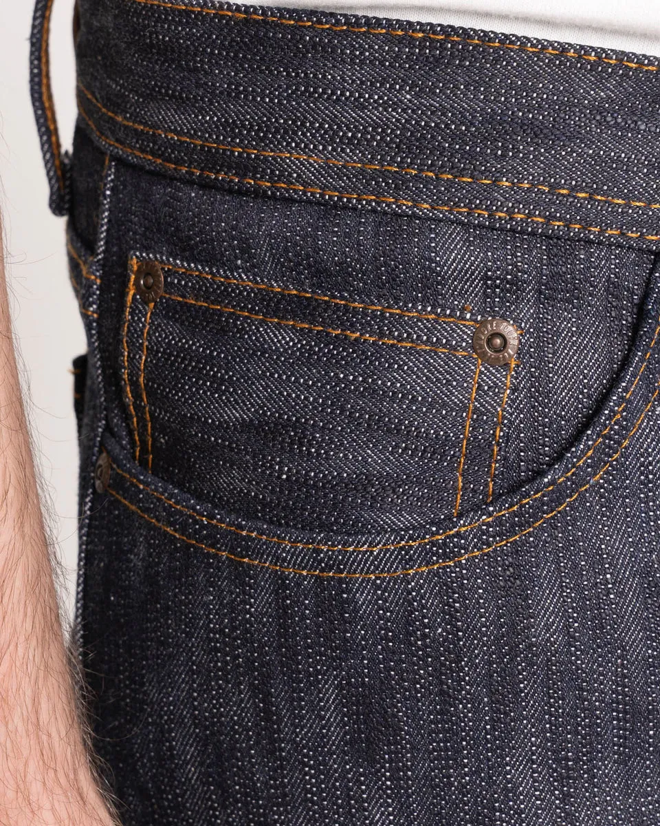 Naked & Famous Denim Weird Guy Regular Tapered Mens Jeans - Sakura Slub Selvedge