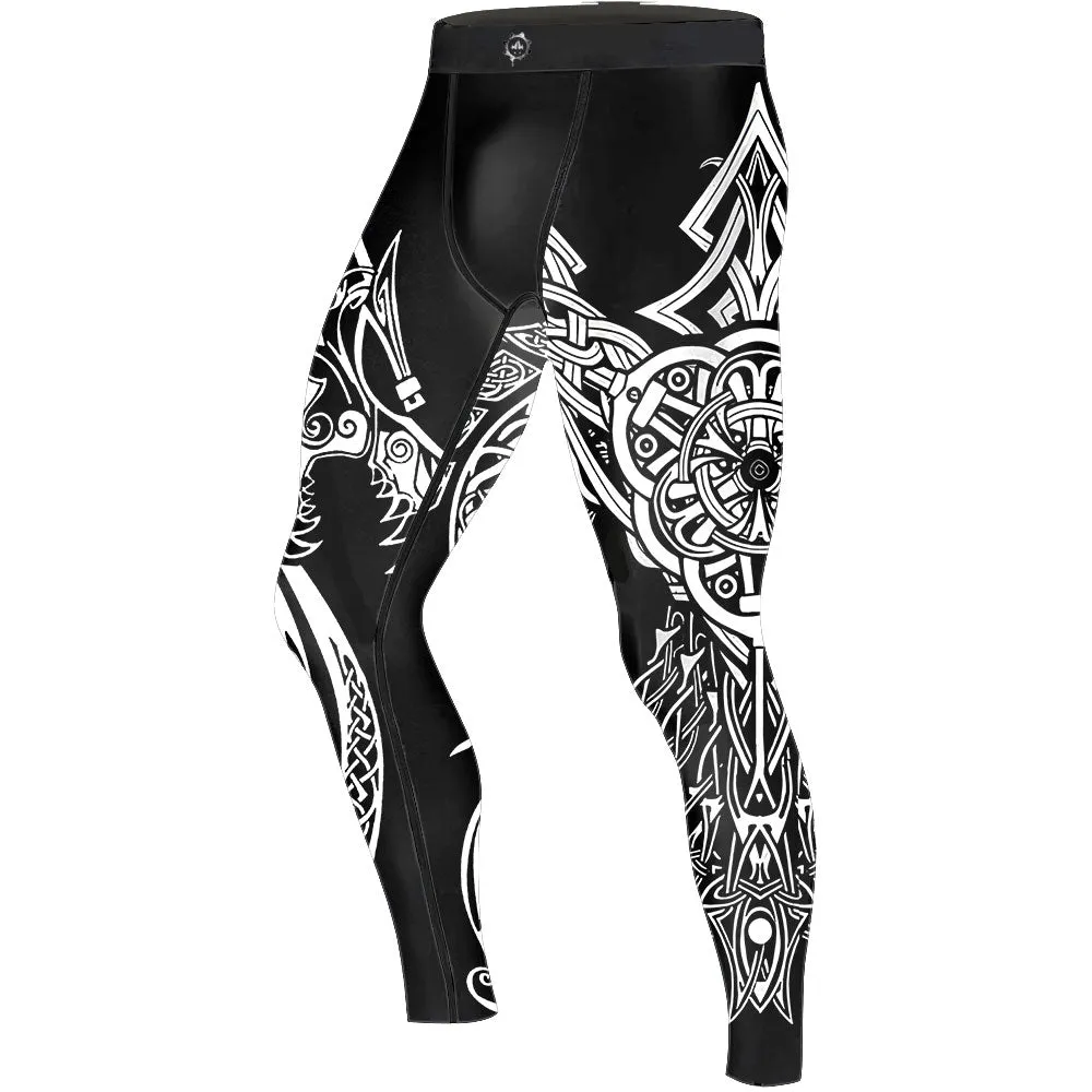 Phoenix Bird Men's Compression Leggings