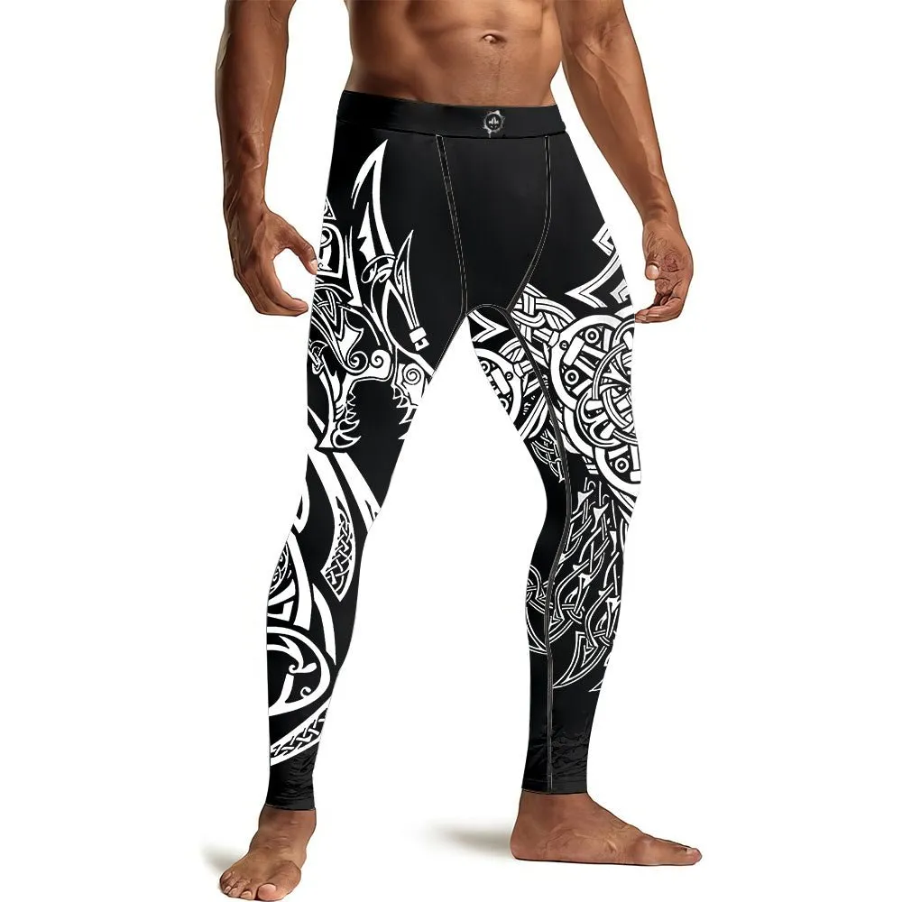 Phoenix Bird Men's Compression Leggings