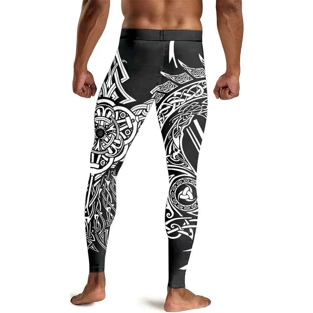 Phoenix Bird Men's Compression Leggings