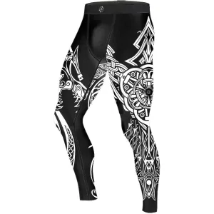 Phoenix Bird Men's Compression Leggings