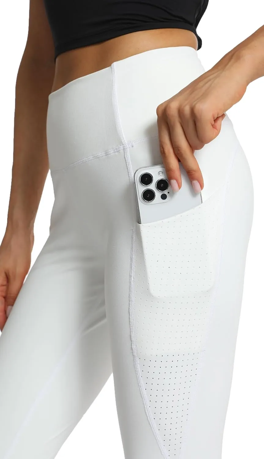 Rrosseyz Womens High Waisted Lounge Athletic Legging Pants -Tummy Control Workout Running Yoga Leggings