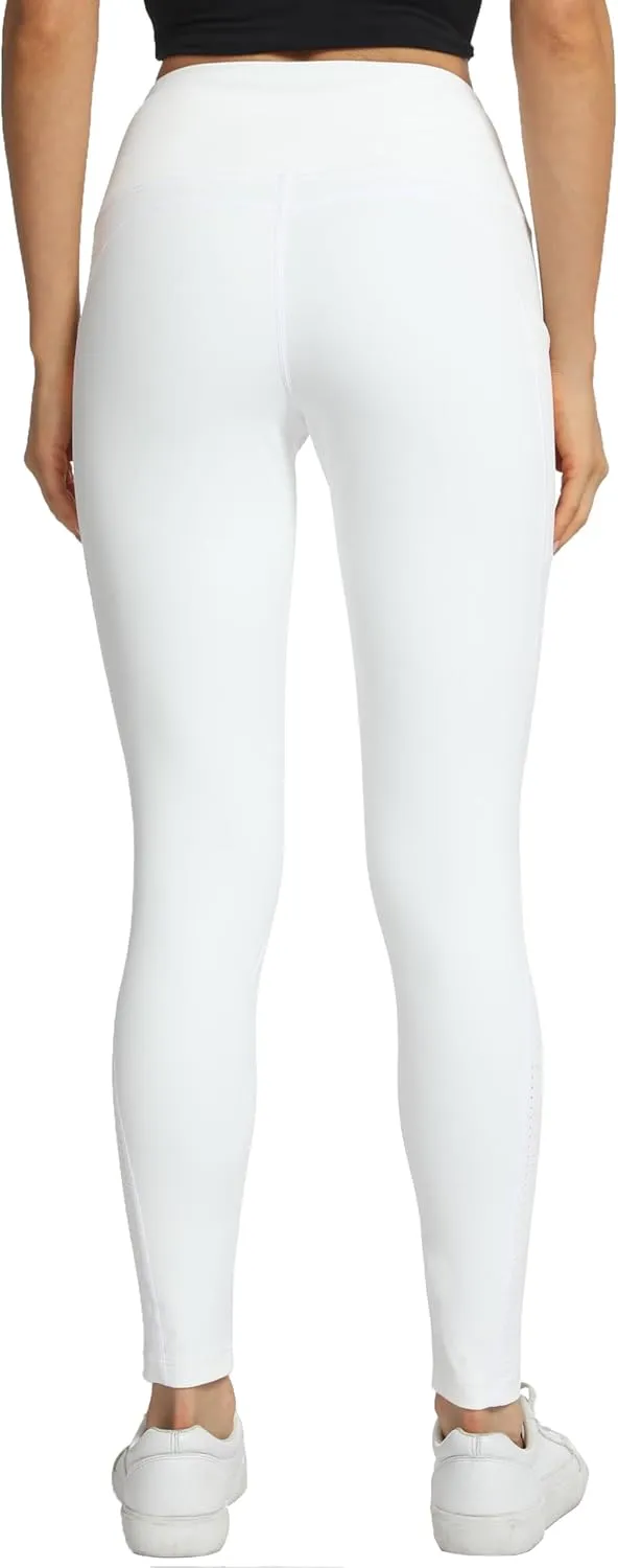 Rrosseyz Womens High Waisted Lounge Athletic Legging Pants -Tummy Control Workout Running Yoga Leggings