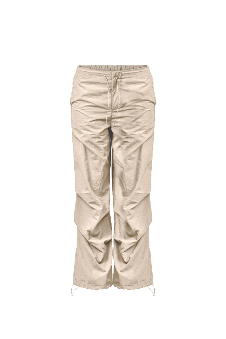 Ryder Parachute Pants (Khaki Brown)