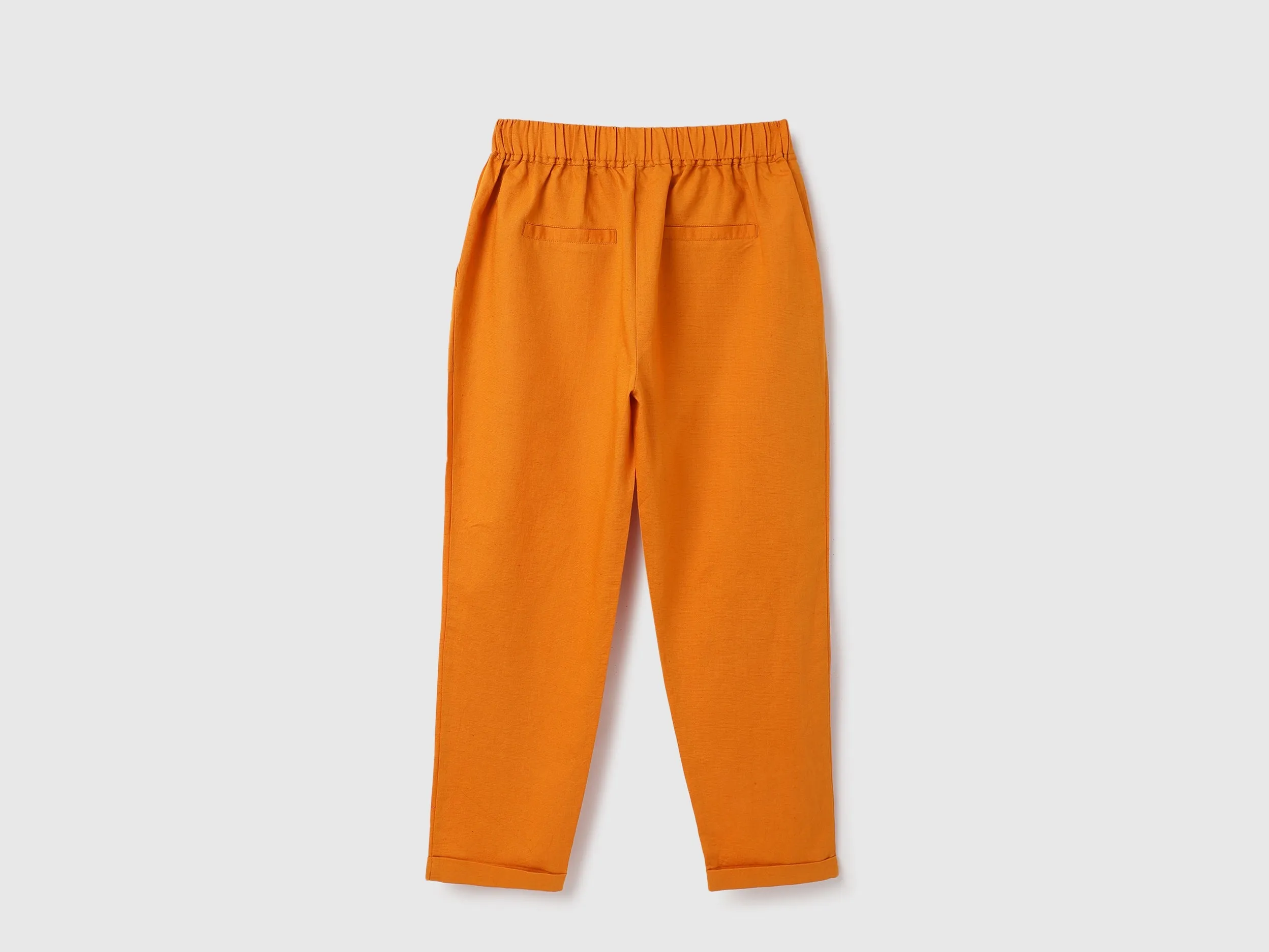 Solid Straight Fit Track Pants