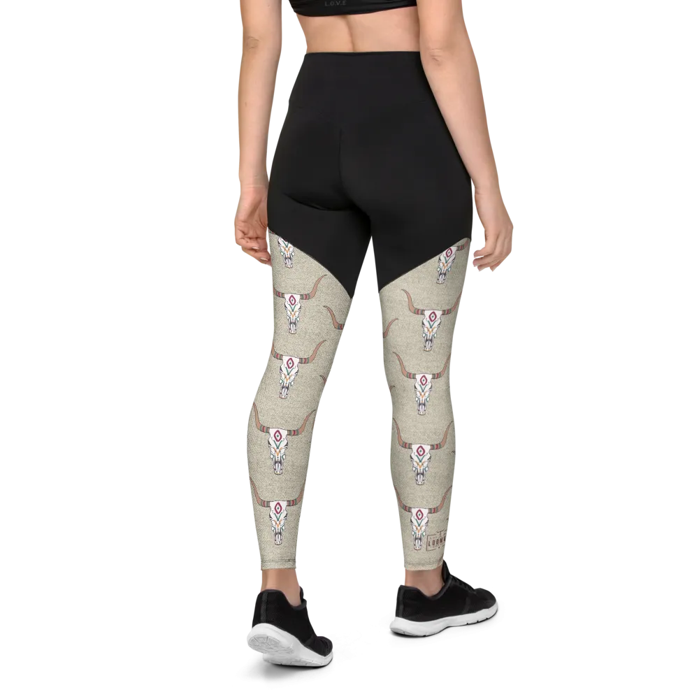 Steer Head Sports Leggings