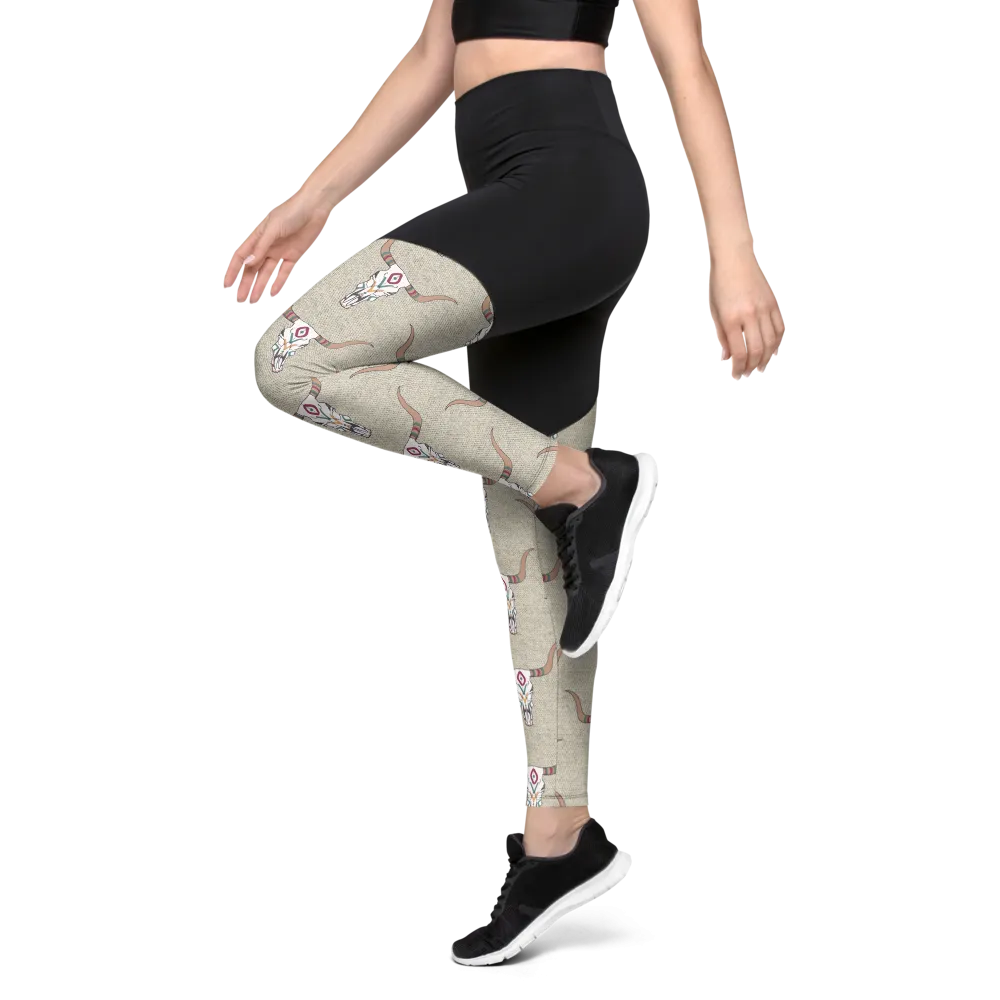 Steer Head Sports Leggings