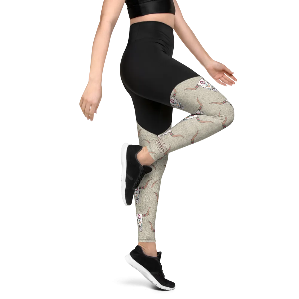 Steer Head Sports Leggings