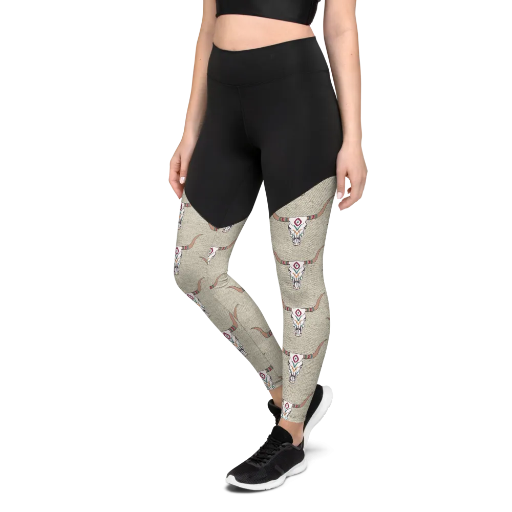 Steer Head Sports Leggings