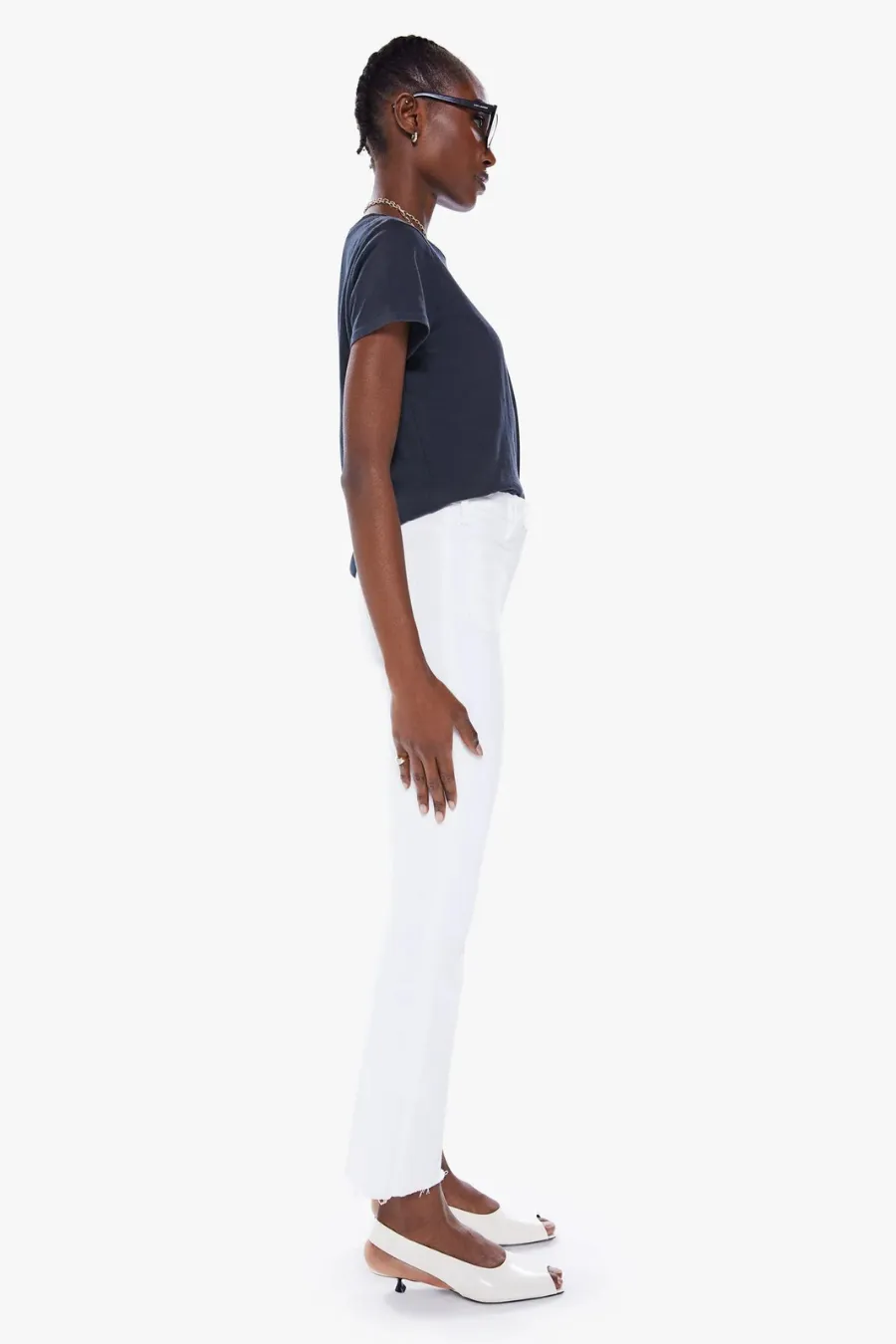 The Hustler Patch Pocket Ankle Fray Fairest Of Them All