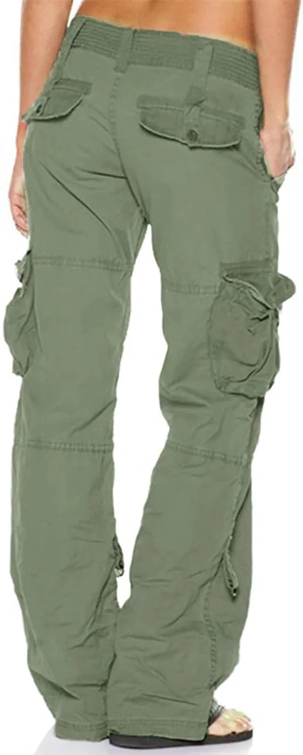 Wide Leg Pants for Women Winter Compression Travel Pants with Pockets Elastic Waist Flare Leggings